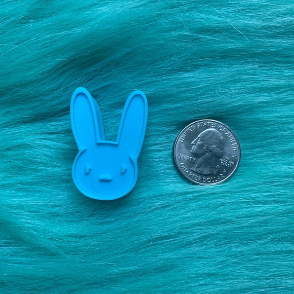 Bad Bunny Logo Straw Topper - Picture 2 of 3